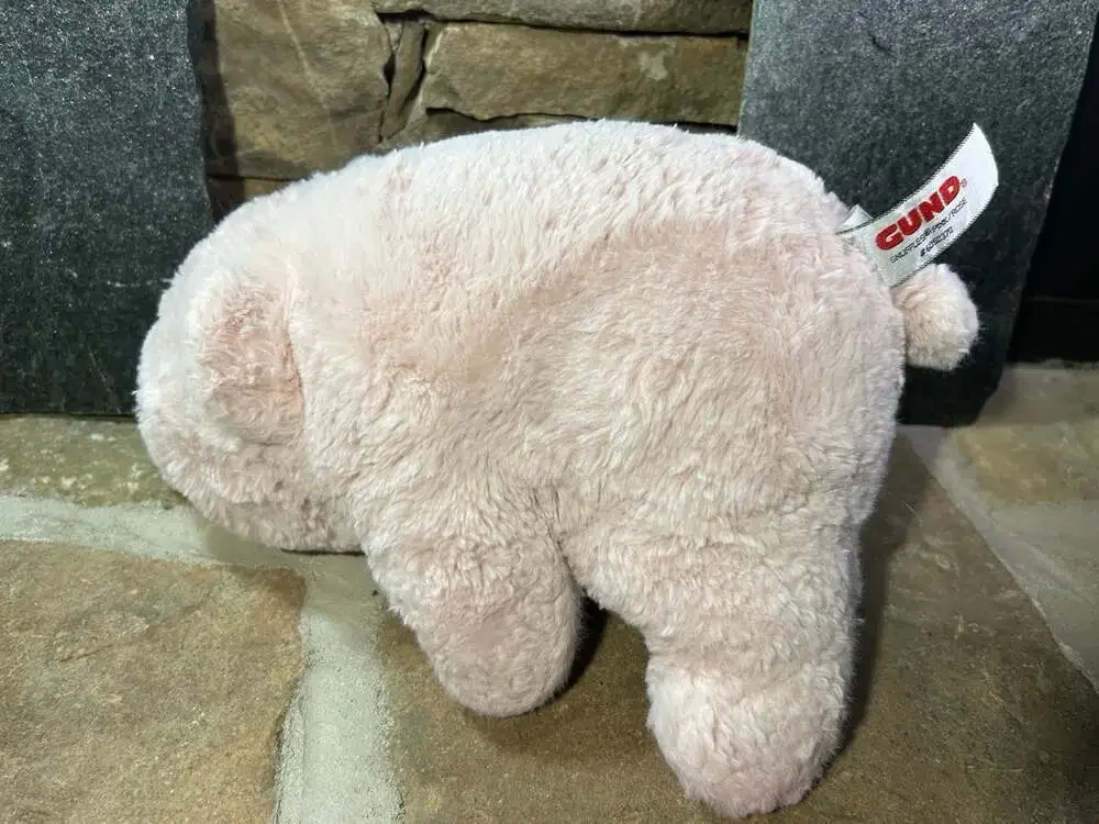 Gund Snuffles Bear Plush Rose Pink Stuffed Animal Soft 10” Toy Lovey 6050370